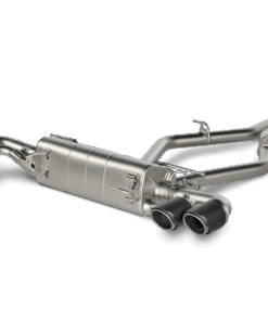 Alfa Romeo Stelvio Quadrifoglio (2017-2020), Akrapovic Slip-On pakoputkisto (Titanium)