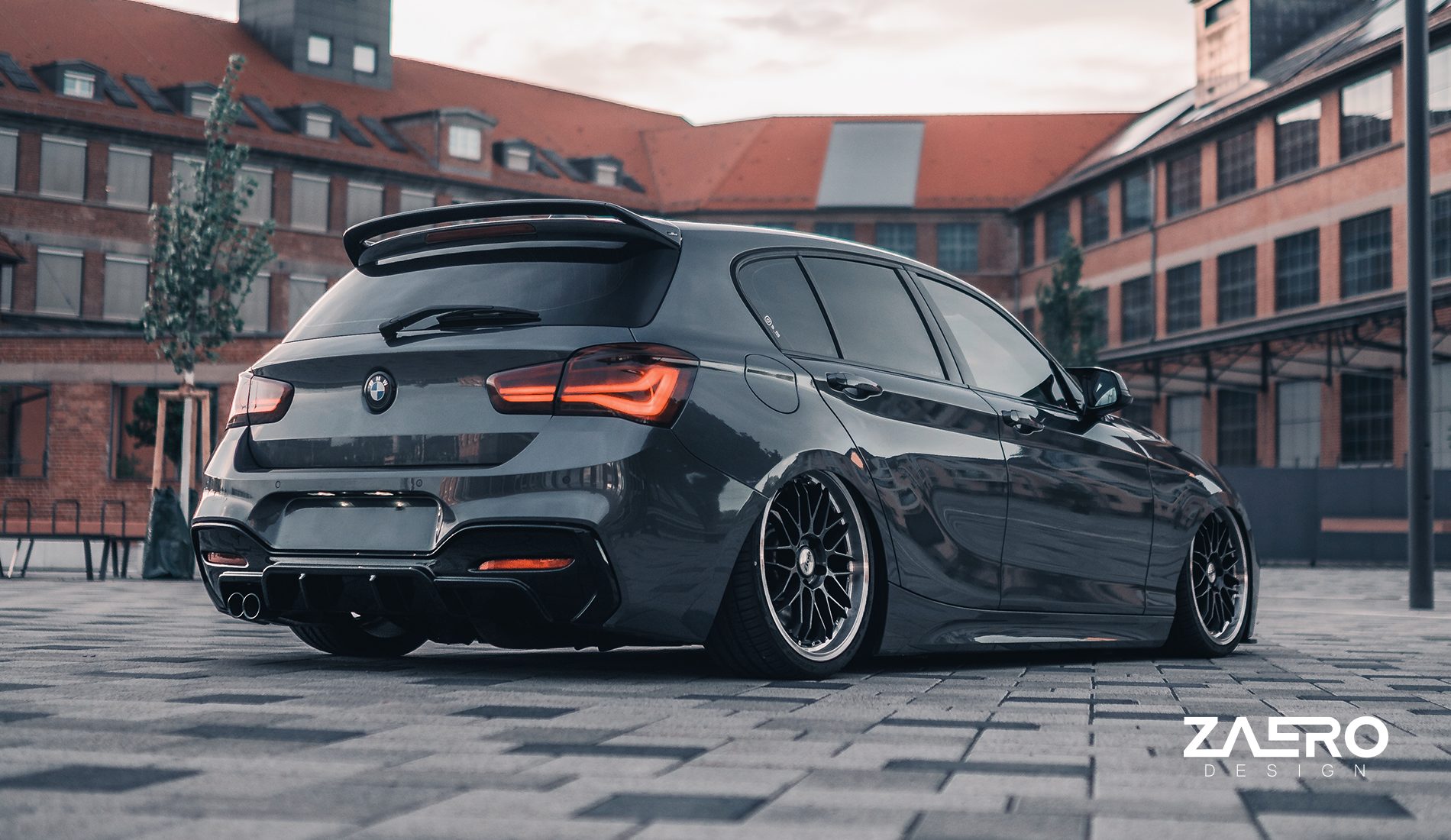 F20 Trackmad Rear Wide Bumper –  :: BMW