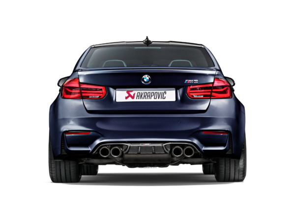 BMW M4 (F82, F83) (2014-2020) Akrapovic Hiilikuitudiffuusori (Gloss)-4