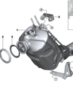 BMW DPF hiukkassuodatin B47D20A (F20 / F30-series)