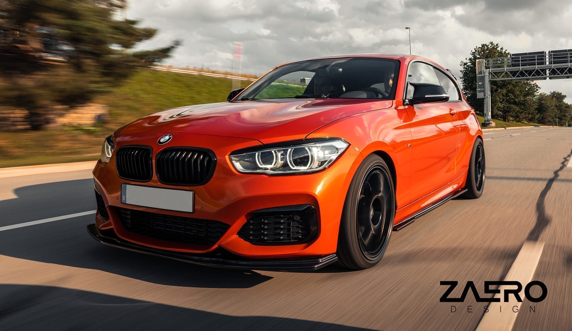 Zaero Design EVO-1 sivuhelmat, BMW 1-sarja F20/F21 LCI mallit-3