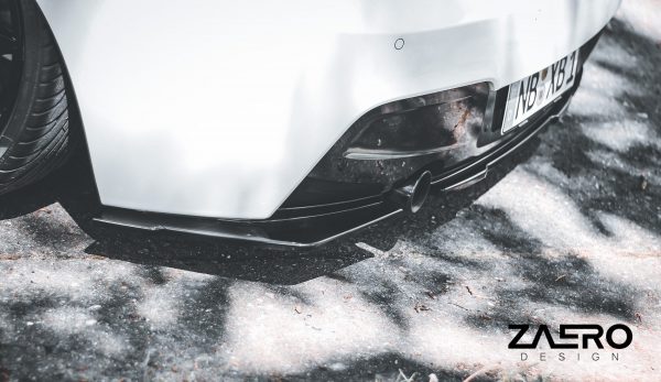 Zaero Design EVO-1 OEM takadiffuusorin jatkeet, BMW M135i / M140i F20/F21 LCI mallit
