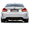 BMW M2 Competition (F87N) (2018-2021), Akrapovic Slip-On pakoputkisto-4