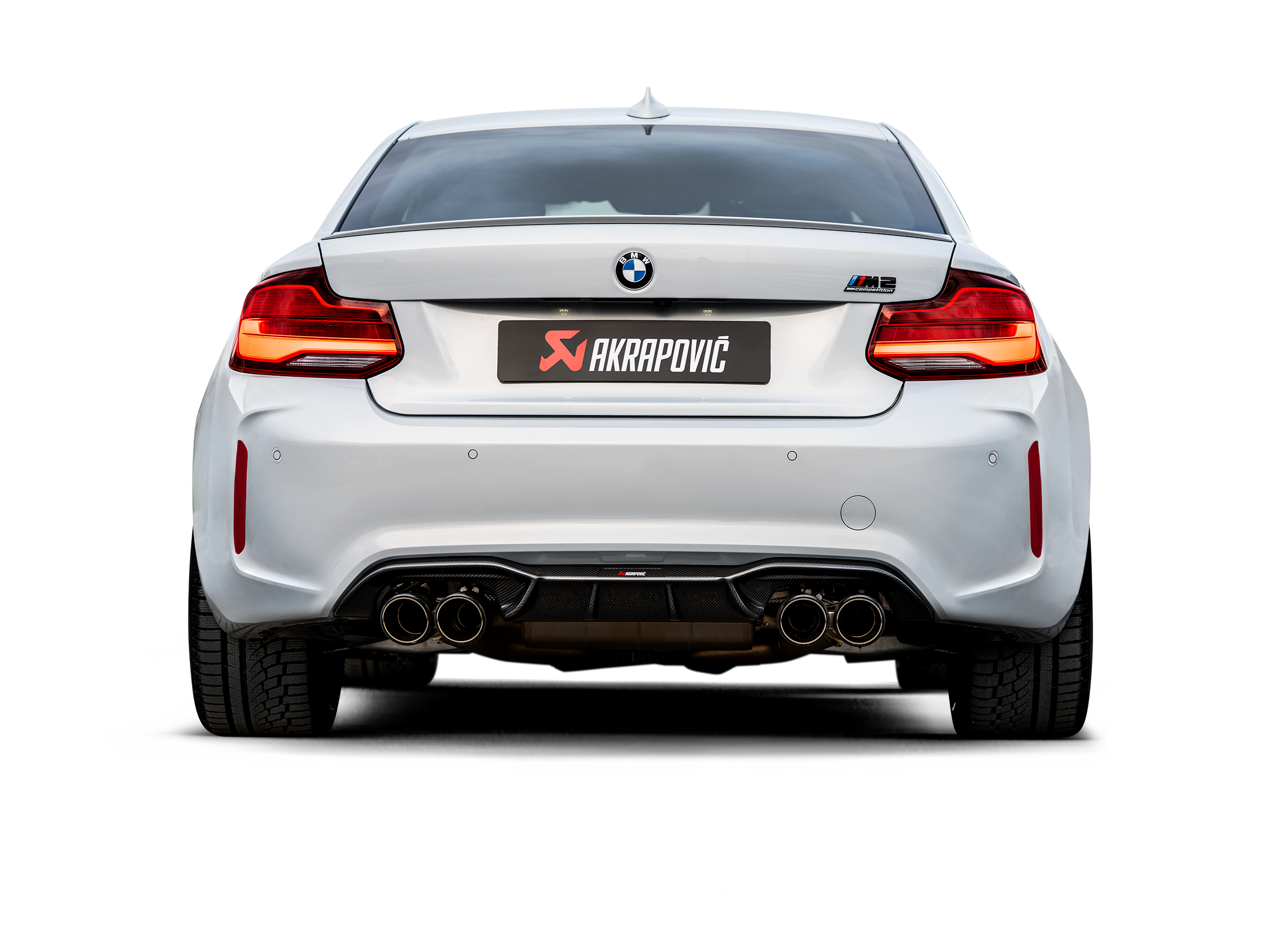 BMW M2 Competition (F87N) (2018-2021), Akrapovic Slip-On pakoputkisto-4