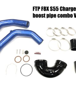 FTP ahtoputket (sininen) sis. J-pipe, BMW S55 M2C, M3, M4 (F80/F82)