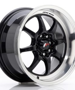 JR Wheels TF2 15x7,5 ET30 4x100/114 Gloss Black