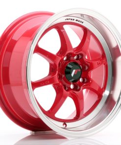 JR Wheels TF2 15x7,5 ET30 4x100/114 Red