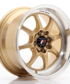JR Wheels TF2 15x7,5 ET30 4x100/114 Gold