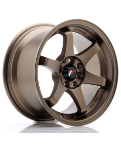 JR Wheels JR3 15x8 ET25 4x100/108 Anodized Bronze