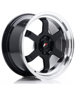 JR Wheels JR12 16x8 ET15 4x100/114 Gloss Black