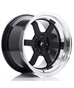 JR Wheels JR12 16x9 ET10 4x100/114 Gloss Black
