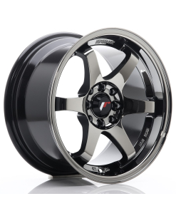 JR Wheels JR3 15x8 ET25 4x100/108 Black Chrome