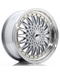 JR Wheels JR9 18x8 ET40 5x112/114 Silver w/ Machined Lip