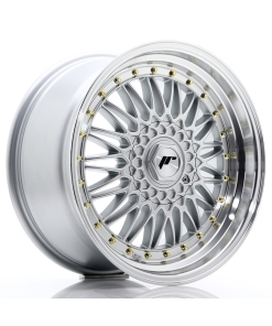 JR Wheels JR9 18x9 ET35 5x100/120 Silver w/ Machined Lip