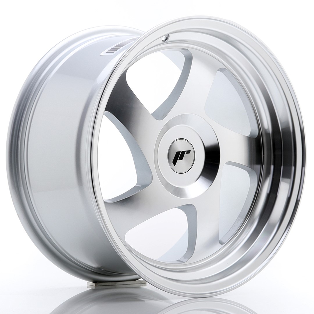 JR Wheels JR15 17x9 ET25 (Custom PCD) Silver Machined Face