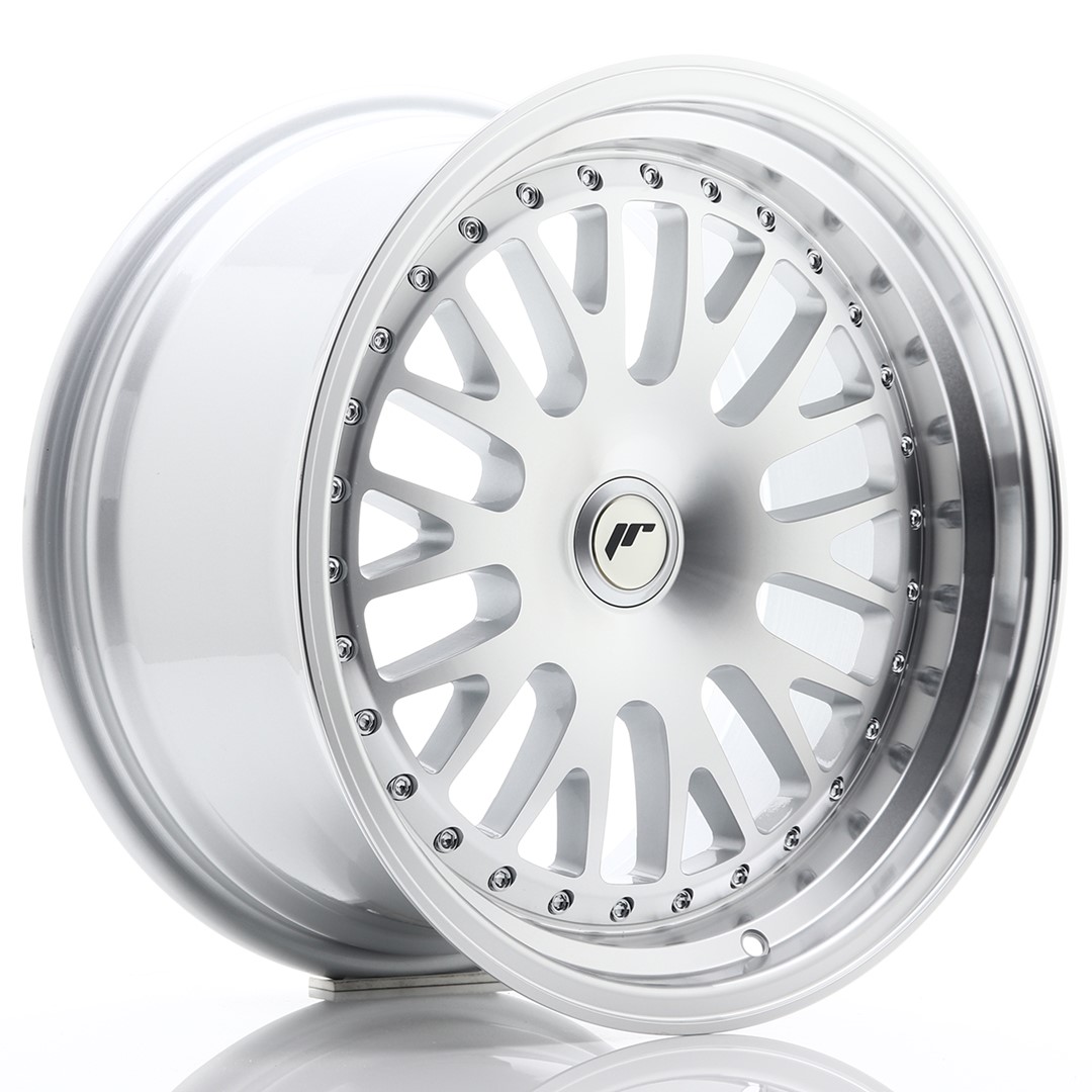 JR Wheels JR10 17x9 ET25-30 (Custom PCD) Silver Machined Face