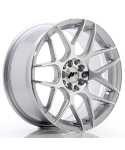 JR Wheels JR18 17x8 ET35 4x100/114 Silver Machined