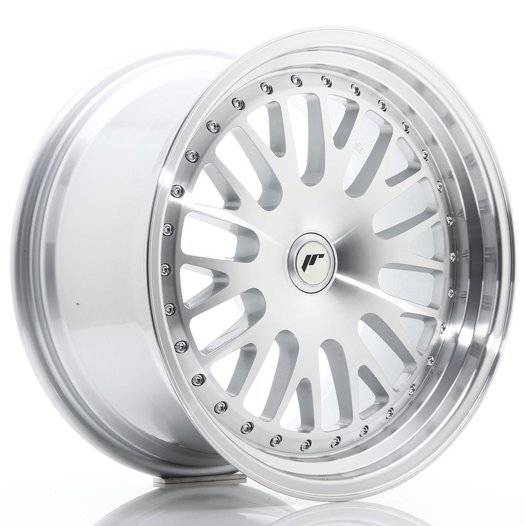 JR Wheels JR10 18x9,5 ET20-40 (Custom PCD) Silver Machined Face