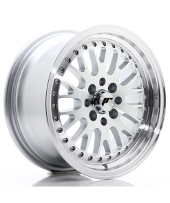 JR Wheels JR10 15x7 ET30 4x100/108 Silver Machined Face