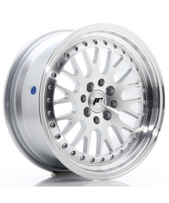 JR Wheels JR10 16x7 ET30 4x100/108 Silver Machined Face