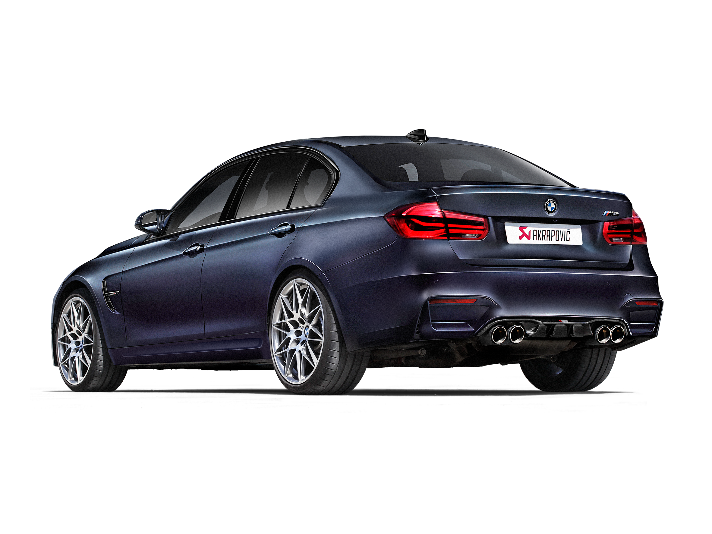 BMW M3 (F80) (2014-2018) Akrapovic Hiilikuitudiffuusori (Gloss)-5