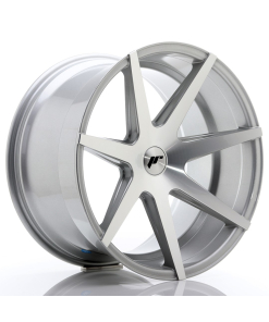 JR Wheels JR20 20x11 ET20-30 5H (Custom PCD) Silver Machined Face