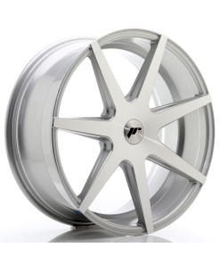 JR Wheels JR20 20x8,5 ET20-40 5H (Custom PCD) Silver Machined Face