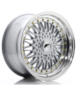 JR Wheels JR9 17x8,5 ET20 4x100/114 Silver w/ Machined Lip