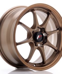 JR Wheels JR5 15x7 ET35 4x100 Dark Anodized Bronze