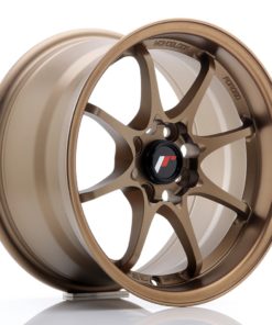 JR Wheels JR5 15x8 ET28 4x100 Dark Anodized Bronze