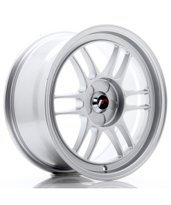 JR Wheels JR7 17x8 ET35 5H (Custom PCD) Silver