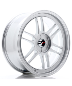 JR Wheels JR7 18x8 ET35 5H (Custom PCD) Silver