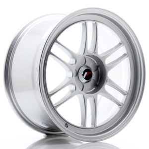 JR Wheels JR7 18x9 ET35 5H (Custom PCD) Silver