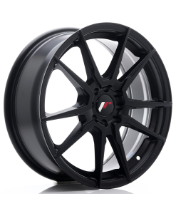 JR Wheels JR21 17x7 ET40 5x108/112 Matt Black