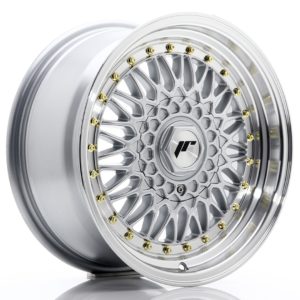 JR Wheels JR9 16x7,5 ET25 (Custom PCD) Silver w/Machined Lip