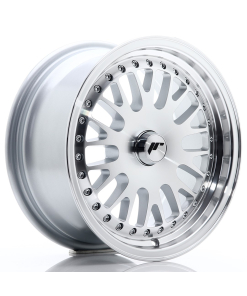 JR Wheels JR10 15x7 ET30 (Custom PCD) Silver Machined Face