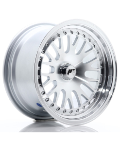 JR Wheels JR10 15x8 ET20 (Custom PCD) Silver Machined Face