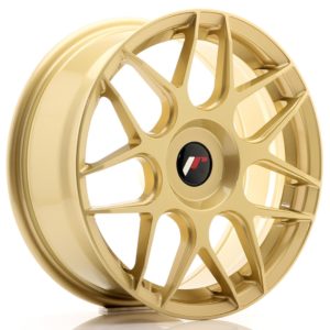 JR Wheels JR18 17x7 ET20-40 (Custom PCD) Gold