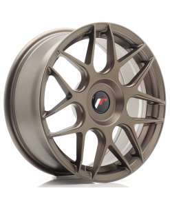JR Wheels JR18 17x7 ET20-40 (Custom PCD) Matt Bronze