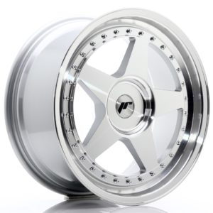 JR Wheels JR6 18x8,5 ET20-40 (Custom PCD) Silver Machined Face