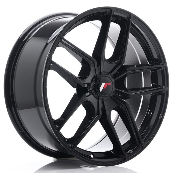 JR Wheels JR25 19x8,5 ET20-40 5H (Custom PCD) Gloss Black