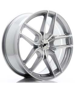 JR Wheels JR25 20x8,5 ET20-40 5H (Custom PCD) Silver Machined Face