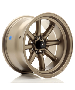 JR Wheels JR19 15x9 ET-13 4x100/108 Matt Bronze
