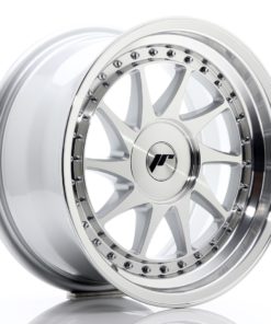 JR Wheels JR26 16x8 ET10-30 (Custom PCD) Silver Machined Face