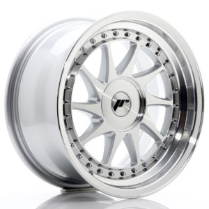 JR Wheels JR26 16x8 ET10-30 (Custom PCD) Silver Machined Face