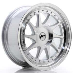 JR Wheels JR26 18x8,5 ET20-40 (Custom PCD) Silver Machined Face