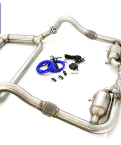 DesignTek pakoputkisto, Porsche Boxster / Cayman 718 2.5L / 2.0L (Complete kit, Valves)