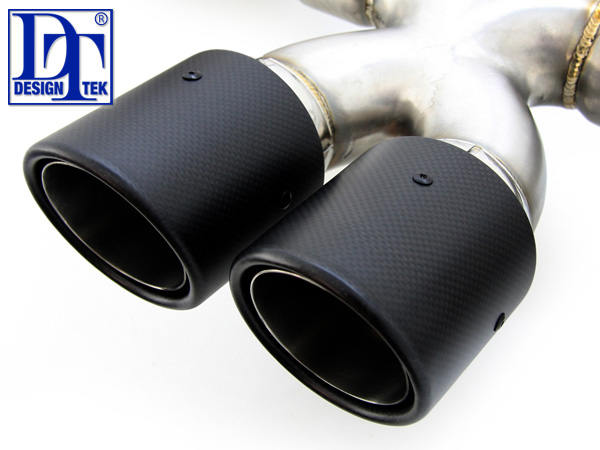 DesignTek pakoputkisto, Porsche Boxster / Cayman 718 2.5L / 2.0L (Complete kit, Valves)-7