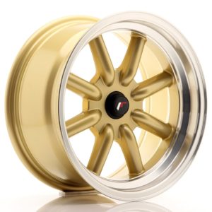 JR Wheels JR19 16x8 ET-20-0 (Custom PCD) Gold