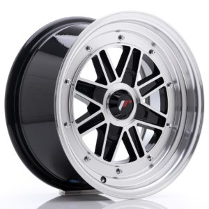 JR Wheels JR31 15x7.5 ET20 4H (Custom PCD) Gloss Black Machined Face